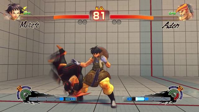 Makoto vs Adon (Hardest AI) - Street Fighter 4 Characters Unlock смотреть онлайн