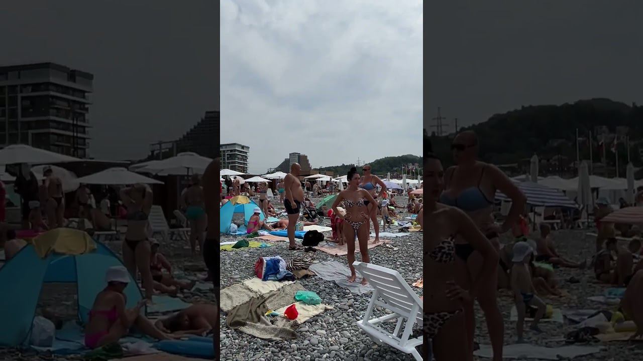 Сочи! Компот из туристов становится гуще! #море #travel #summer смотреть онлайн
