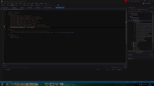 Add Referance with Project.json on vNext смотреть онлайн