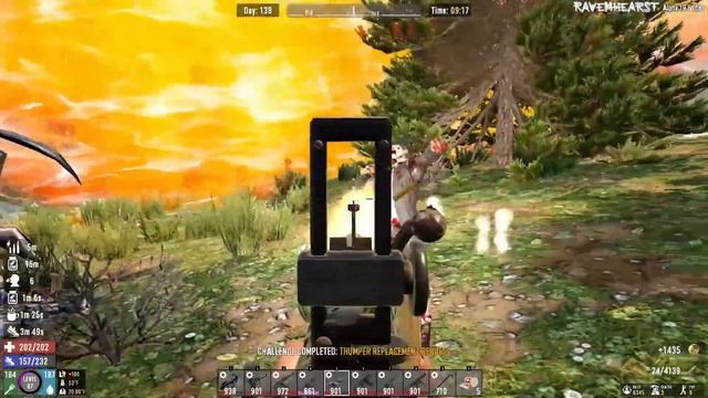 7 Days To Die - Ravenhearst - Thumper Drill Radio - All Hyped up on Sugar смотреть онлайн