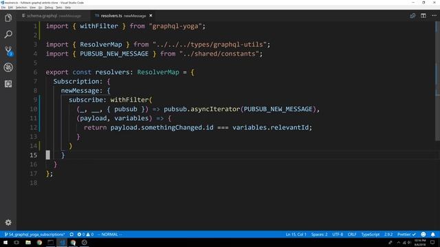 Filtering GraphQL Subscriptions - Part 55 смотреть онлайн