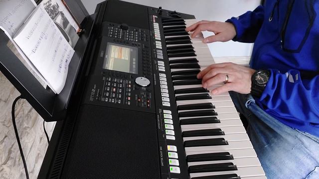 ENIGMA- SADENESS COVER YAMAHA PSR S 975 смотреть онлайн