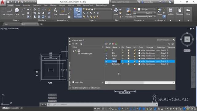 Autodesk Autocad - Creating and assigning layers - Video 64 смотреть онлайн