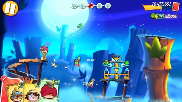 Angry birds 2. Levels 2814 - 2816 смотреть онлайн