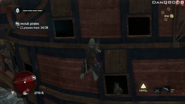 Assassin's Creed 4: Black Flag - Walkthrough - Part 5 - Sailing Through A Hurricane | DanQ8000 смотреть онлайн