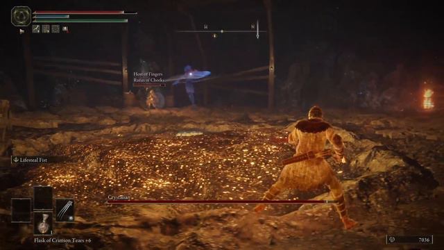 Crystalian (Raya Lucaria Crystal Tunnel) Boss Fight (Elden Ring) смотреть онлайн