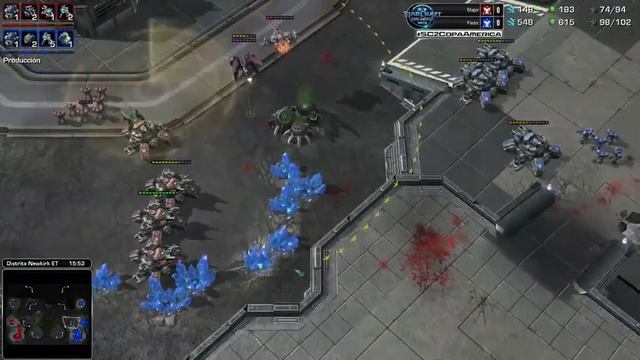 Starcraft 2 Fenix vs Major Copa América 2013 COMPLETO смотреть онлайн