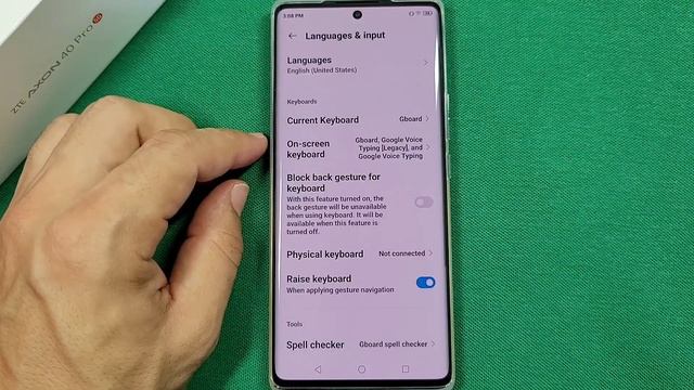 how to turn off vibrate for notifications and touch vibrate ZTE AXON 40 Pro phone смотреть онлайн