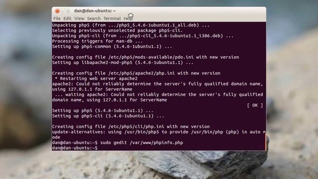 Local Ubuntu 12.10 Web Server (Apache, MySQL, Php, PhpMyAdmin) смотреть онлайн