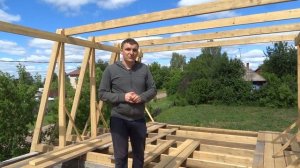 Почему мансарда? Простая мансарда монтаж.