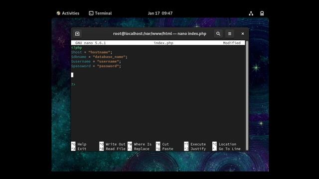 Script Coding Koneksi Database ke PHP di CentOS 9 dengan Terminal смотреть онлайн