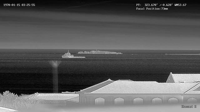 30-300mm, 10x Zoom, Thermal Imaging Camera Test on Sea смотреть онлайн