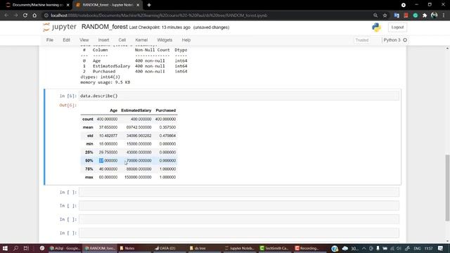 #103 - Practical - Random Forest - Import & EDA | Random Forest Tutorial |Machine Learning Trainin смотреть онлайн