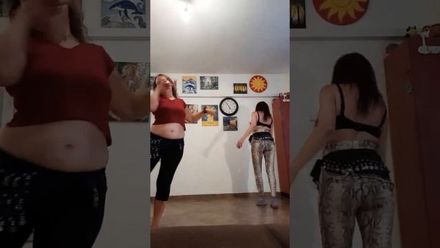 Belly dance lesson. Oriental dance. Basic movements // Восточные танцы. Урок Танца живота. Техника. смотреть онлайн