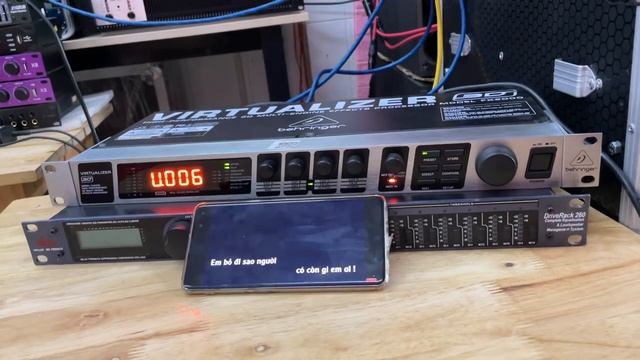 Minh Anh Audio Setup Effect rời Chuyên nghiệp Behringer FX2000 cho ae смотреть онлайн