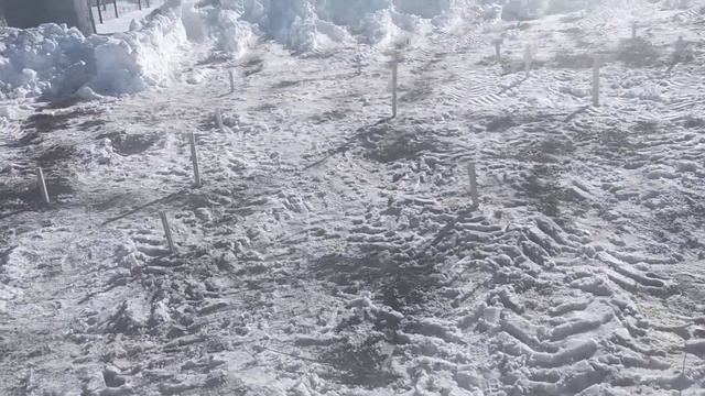 Разбивка свайного поля смотреть онлайн