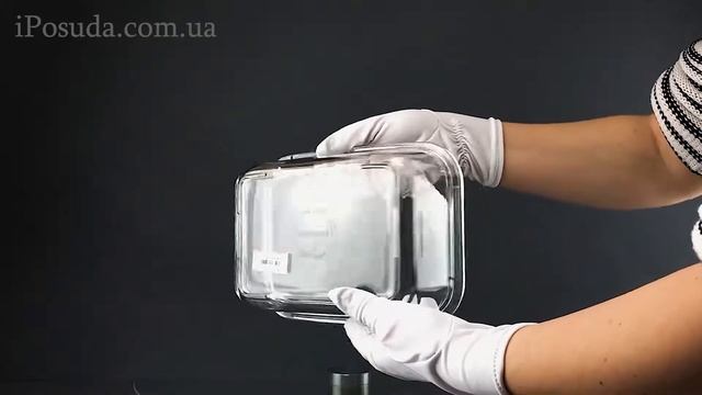 Прямоугольный пищевой контейнер Luminarc Keep'n'Box Lagoon P5519 (380мл). Видеообзор от iPosuda. смотреть онлайн