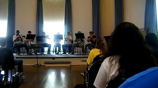 UT Trombone Quartet - Achieved Is the Glorious Work "The Creation" смотреть онлайн