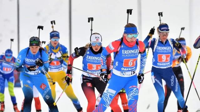 Биатлон. Кристина Резцова показала лучший результат в карьере в личных гонках Кубка мира. смотреть онлайн