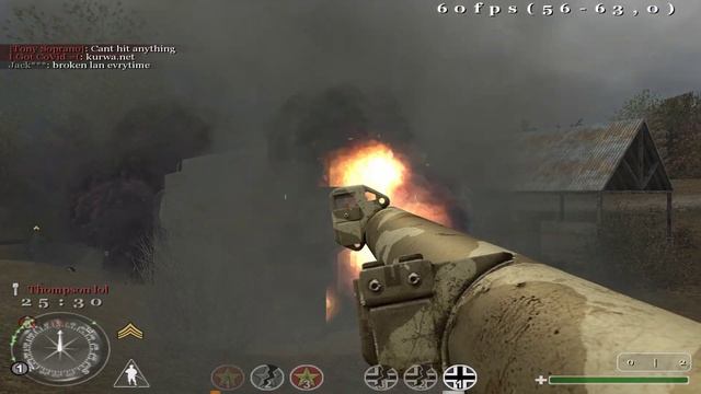 Call of Duty United Offensive In 2021 Mp_Ponyri Base Assault | 4K смотреть онлайн