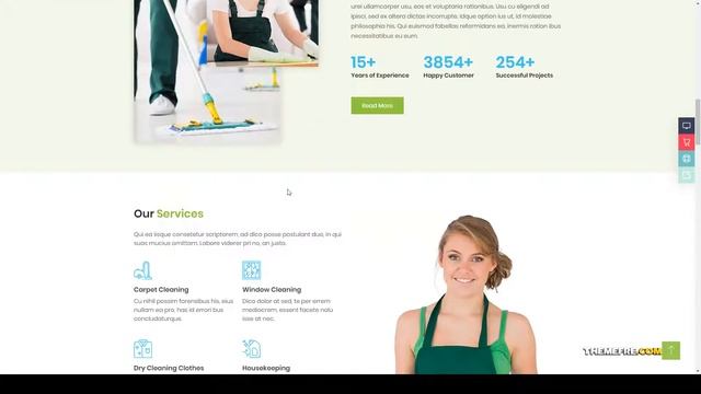 Clengo - Cleaning Company house cleaning painter Build Website смотреть онлайн