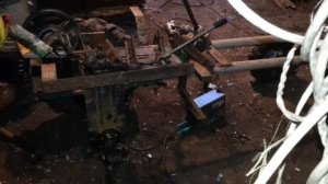 минитрактор т-16 продолжаю сборку, переделал переднюю балку