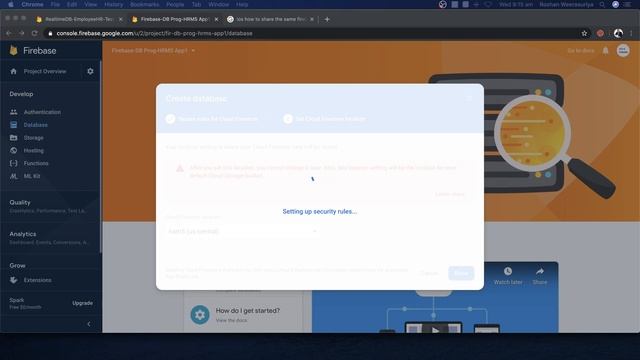 Objective C- Firebase- Realtime Database - Part 1 - Creating Firebase project and Database смотреть онлайн