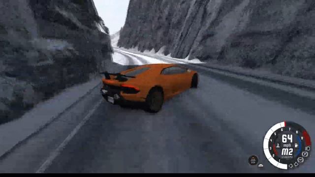 ТЕСТ-ДРАЙВ ЛАМБОРГИНИ УРАКАН В РОССИИ!!! [BeamNG Drive] смотреть онлайн