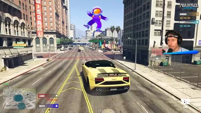 XXXL LAMBO ZERSTÖRT die STADT in GTA 5 RP смотреть онлайн