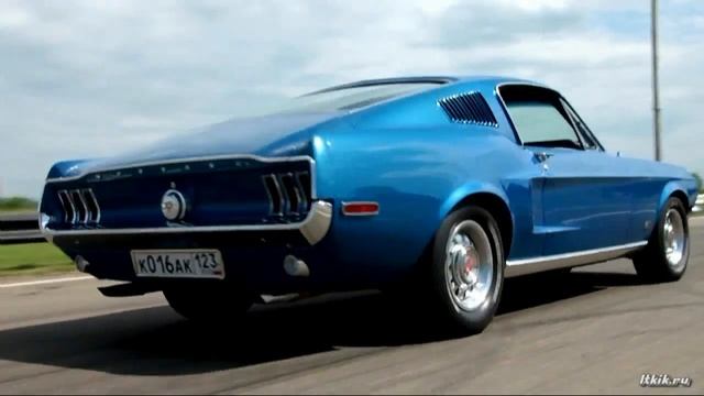 Ford Mustang GT Fastback [1968] Burnout смотреть онлайн