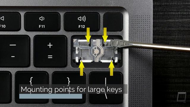 How to Replace Apple M1 MacBook Air (2020) Keys смотреть онлайн