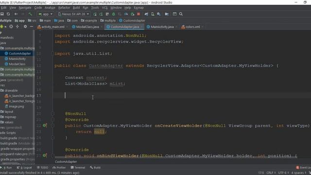 Multiple Image Upload in Firebase Storage ||Android Studio|| *Source Code* Part 1 смотреть онлайн