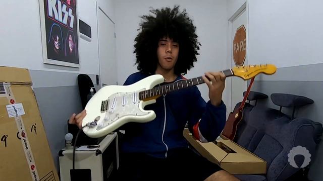 Squier CLASSIC VIBE 70's Stratocaster | analise completa + parte elétrica e setup смотреть онлайн