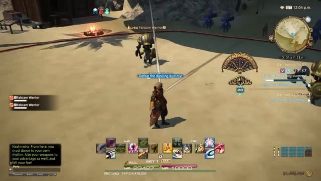 Final Fantasy XIV ShadowBringers Dancer Quest: Gamboling for Gil смотреть онлайн