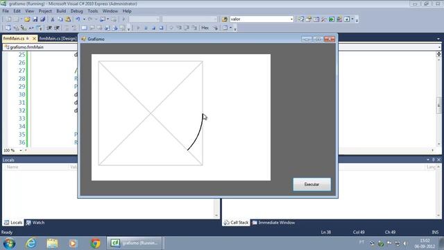031 Graphics DrawArc смотреть онлайн