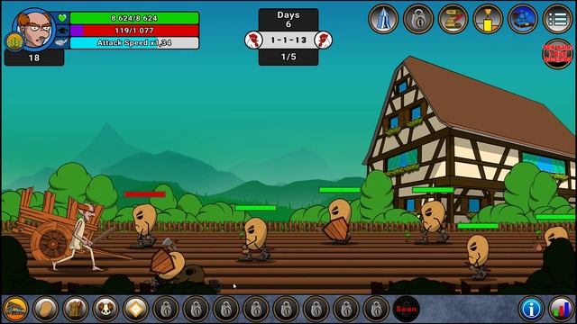 Farmer Against Potatoes Idle GAMEPLAY ? Casual Free RPG Simulation Games #gaming #gamingchannel #fu смотреть онлайн
