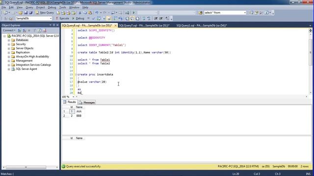How to get Identity Column Value in Sql Server Malayalam смотреть онлайн
