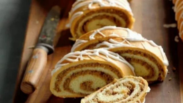 РУЛЕТ С ОРЕХАМИ ИЛИ МИНДАЛЁМ. смотреть онлайн