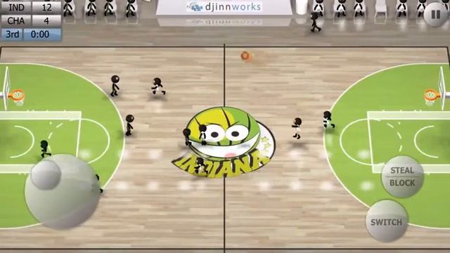 Stickman Basketball - Indiana 12 / Charlotte 7 смотреть онлайн