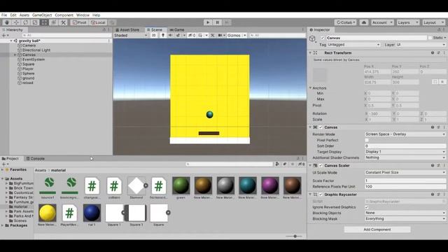 #unity #gravity #friction game gravity ball game смотреть онлайн