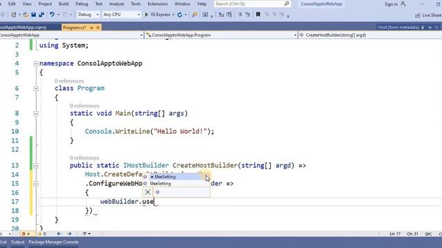 Part 7 -Convert console application to web application in asp.net core | asp.net core tutorials смотреть онлайн