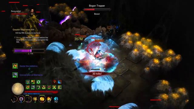 Diablo III: S26 Monk Inna Set farming смотреть онлайн