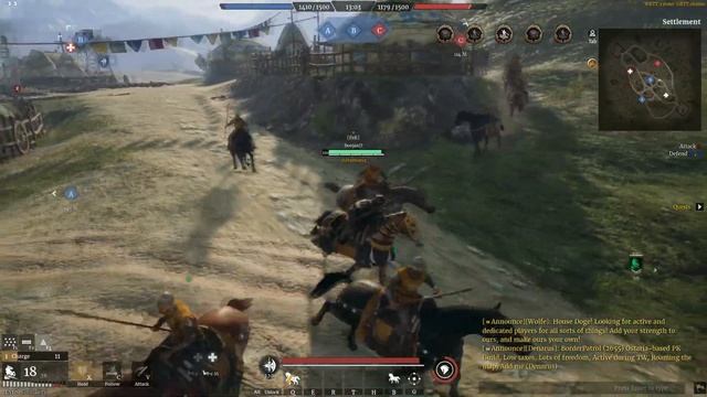 Conqueror's Blade | Why I love Cavalry! The 109 unit kill charge! смотреть онлайн