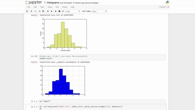 What is a Histogram, generate a Histogram in Python смотреть онлайн