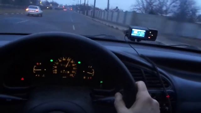 LANOS 0-100 RESIVER BORMAN 10,7 секунд 0-100 Два человека в машине смотреть онлайн
