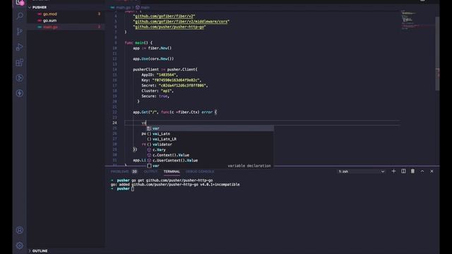 Membuat Realtime Chat Aplikasi Golang | Pusher смотреть онлайн