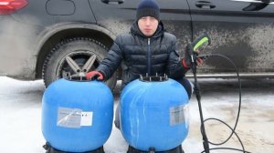 Аккумуляторная мойка высокого давления Greenworks GDC40: жесткий тест в мороз