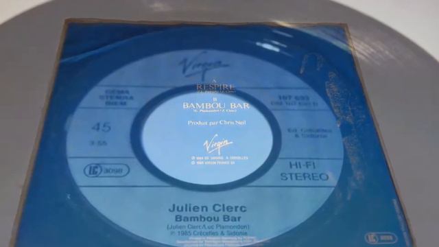 JULIEN CLERC RESPIRE PLAK RECORD 7" смотреть онлайн