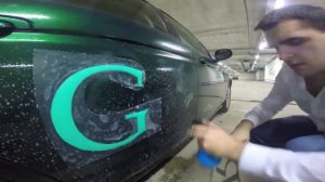 Blog #1 Как наклеить наклейку на авто