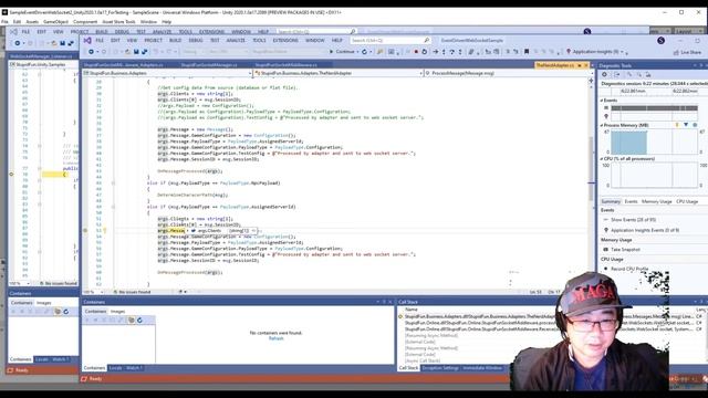 Event driven web sockets for Unity3D смотреть онлайн